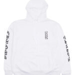Chrome Hearts Vertical Logo hoodie