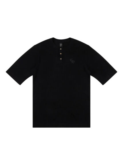 Chrome Hearts Henley short-sleeve T-shirt