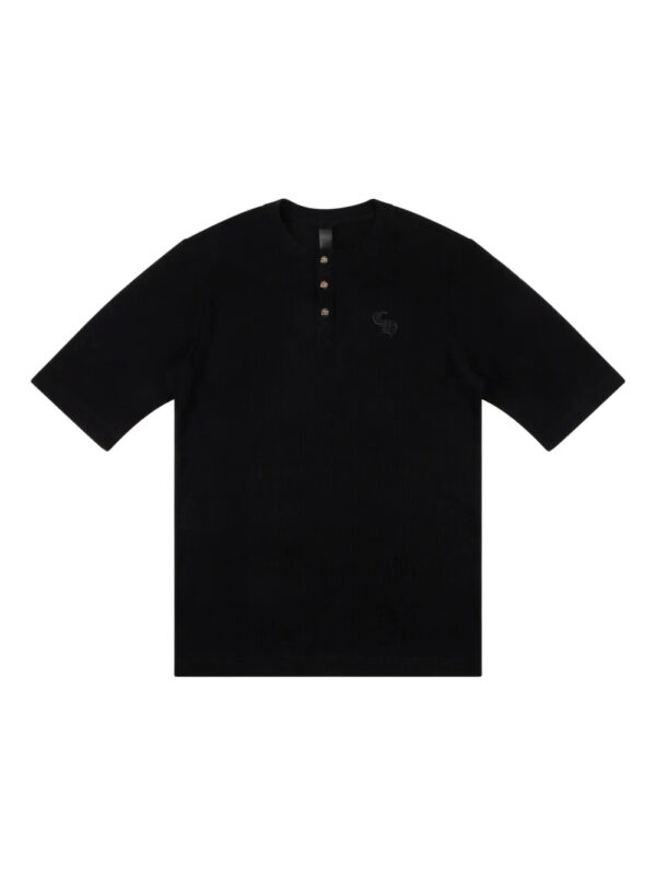 Chrome Hearts Henley short-sleeve T-shirt