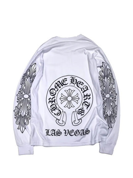 Chrome Hearts graphic-print long-sleeve T-shirt