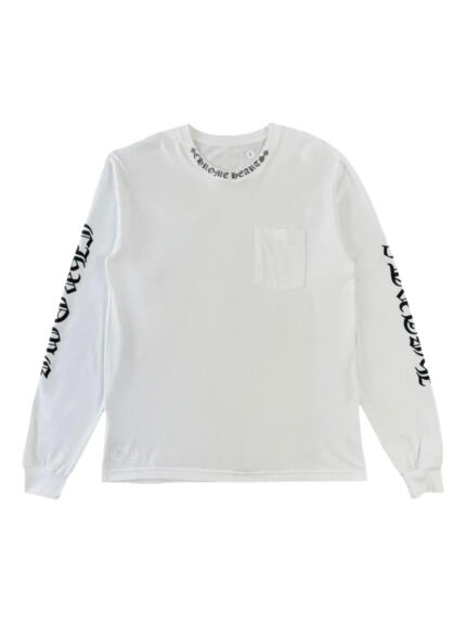 Chrome Hearts logo-print long-sleeve T-shirt