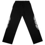 Chrome Hearts floral cross logo track pants
