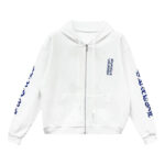 Chrome Hearts vertical-logo hoodie