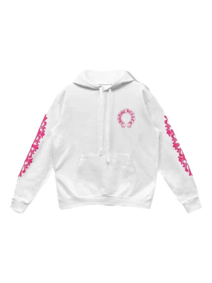 Chrome Hearts horseshoe-logo graphic hoodie