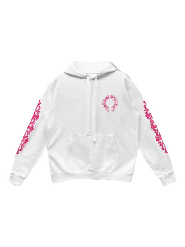 Chrome Hearts horseshoe-logo graphic hoodie