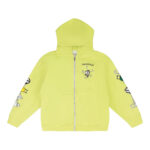 Chrome Hearts MATTY BOY zip thermal hoodie
