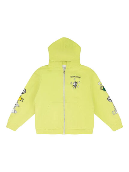 Chrome Hearts MATTY BOY zip thermal hoodie