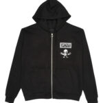 Chrome Hearts Foti Tic Tac Toe zip-up hoodie