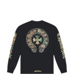 Chrome Hearts horseshoe camo long-sleeve sweatshirt